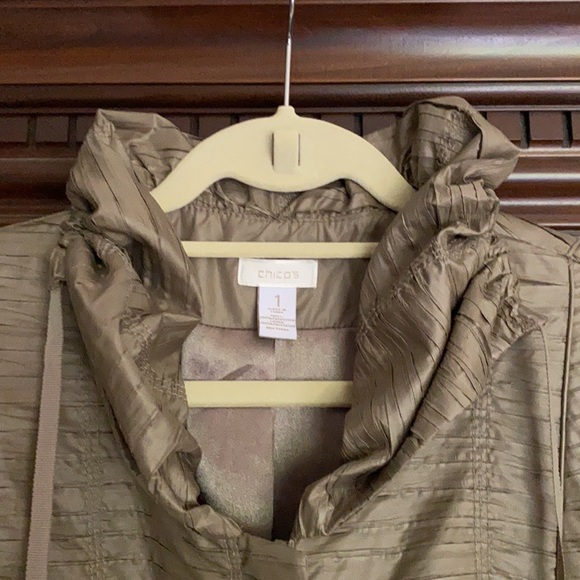 Ladies Jacket by Chico’s size 1 nwot - Picture 8 of 11